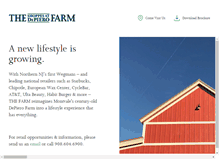 Tablet Screenshot of explorethefarm.com